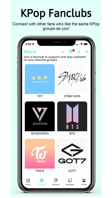 Zrzuty ekranu Kfans - KPop & KDrama Fandom