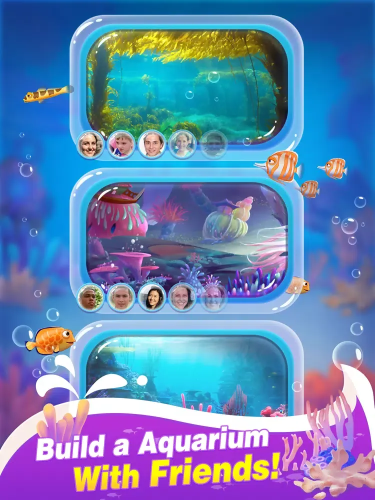 Screenshot di Word Aquarium - Fish Farm iPad 