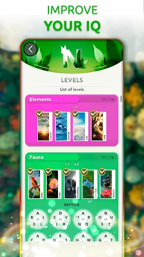 Word Connect - Words of Nature Screenshots