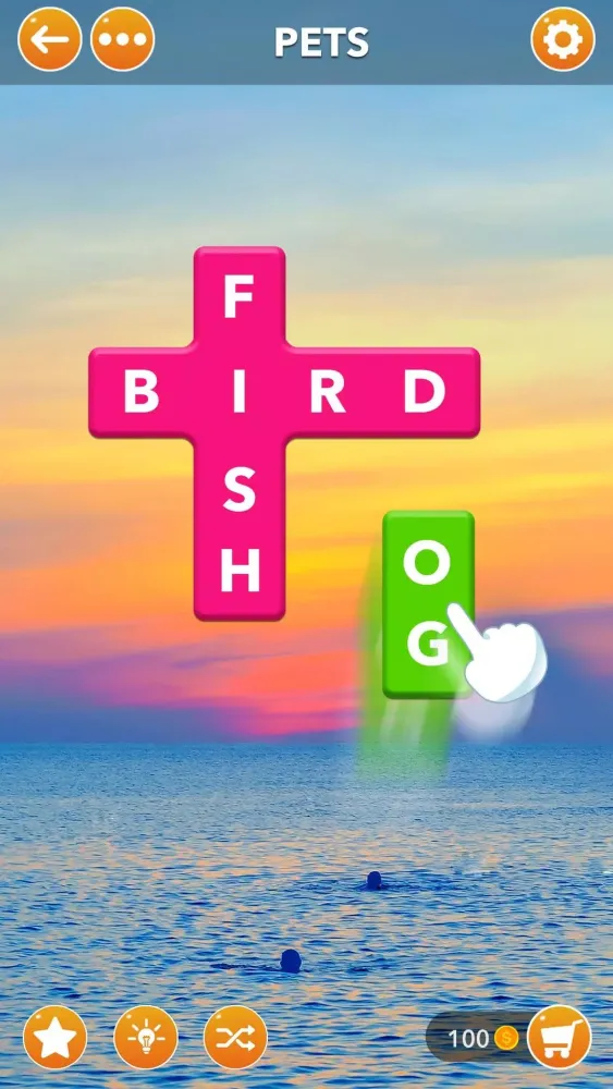 Word Cross Jigsaw - Word Games スクリーンショット