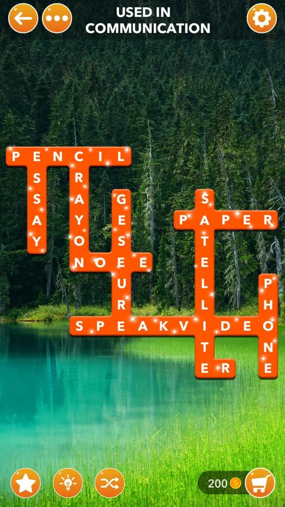 Word Cross Jigsaw - Word Games スクリーンショット