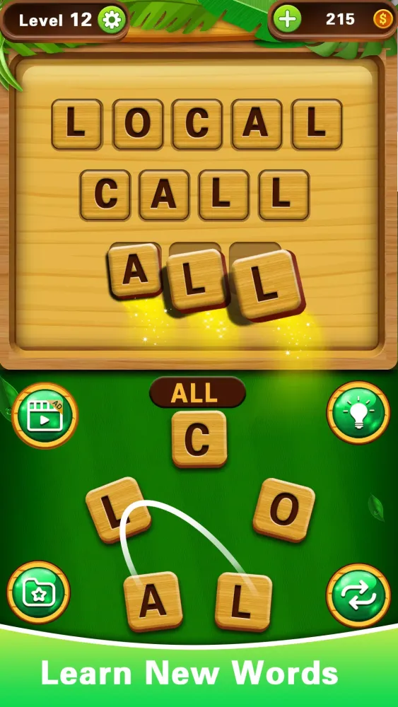 Captures d'écran de Word Connect