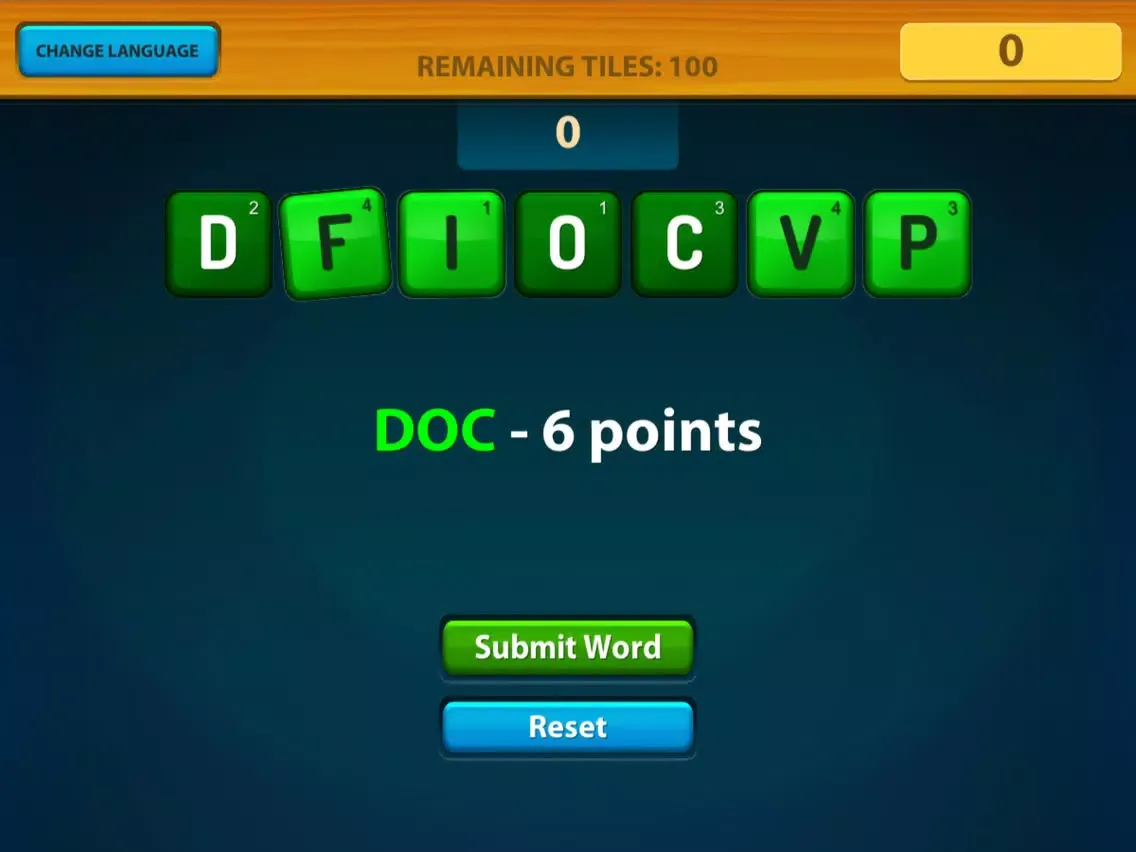 Word Search multilingual iPad  Screenshots