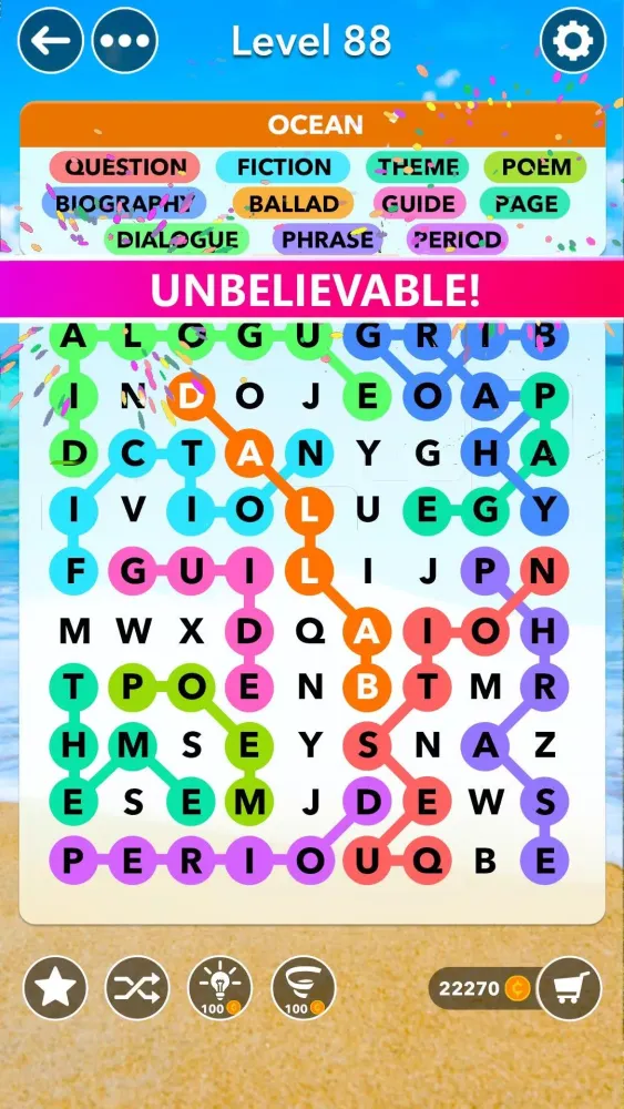 Word Search Twist Ekran Görüntüleri