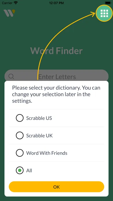 Скриншоты Wordfinder by WordTips