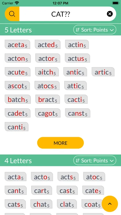 Скриншоты Wordfinder by WordTips