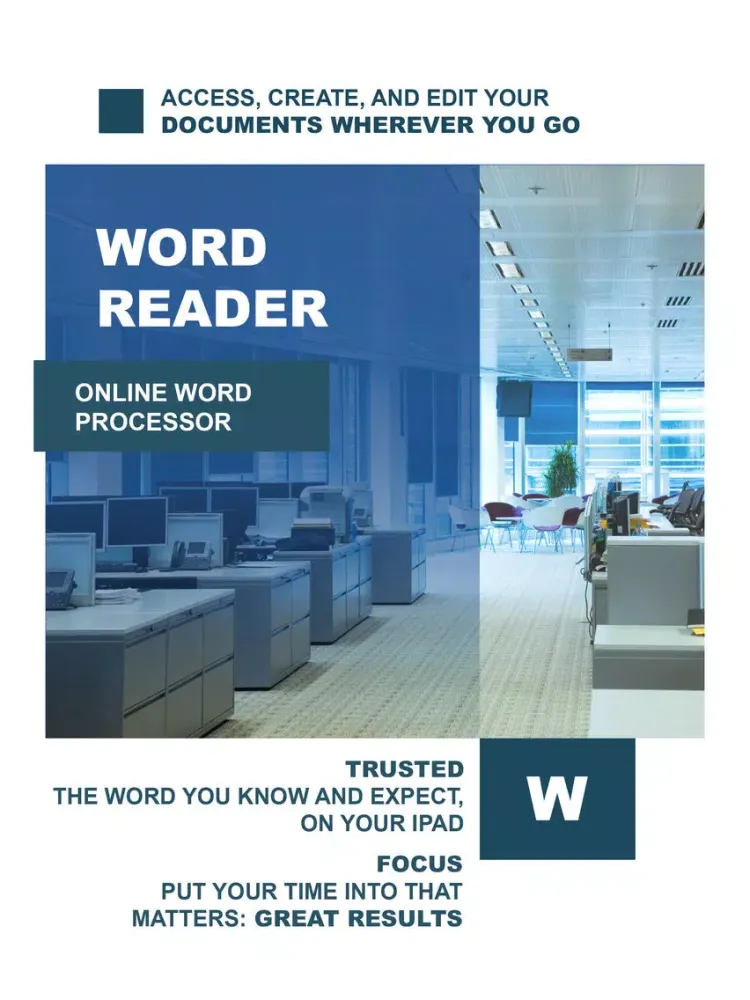 Screenshot di Quick Word Office - Word Processor Suite iPad 