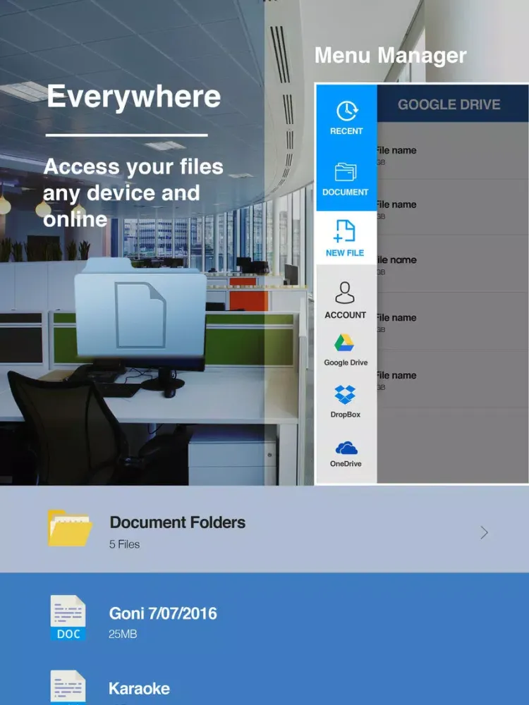 Screenshot di Quick Word Office - Word Processor Suite iPad 