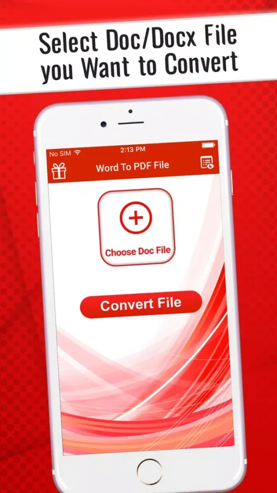 Tangkapan layar Fast Word Doc to PDF Converter