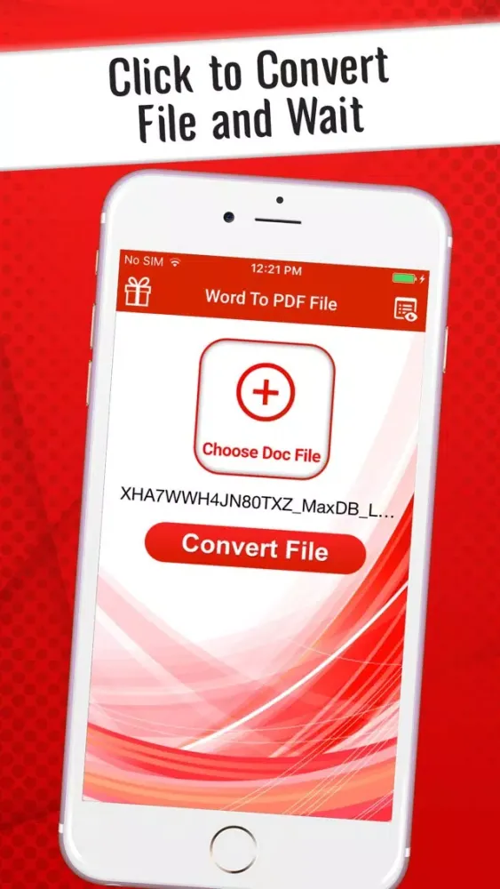Tangkapan layar Fast Word Doc to PDF Converter