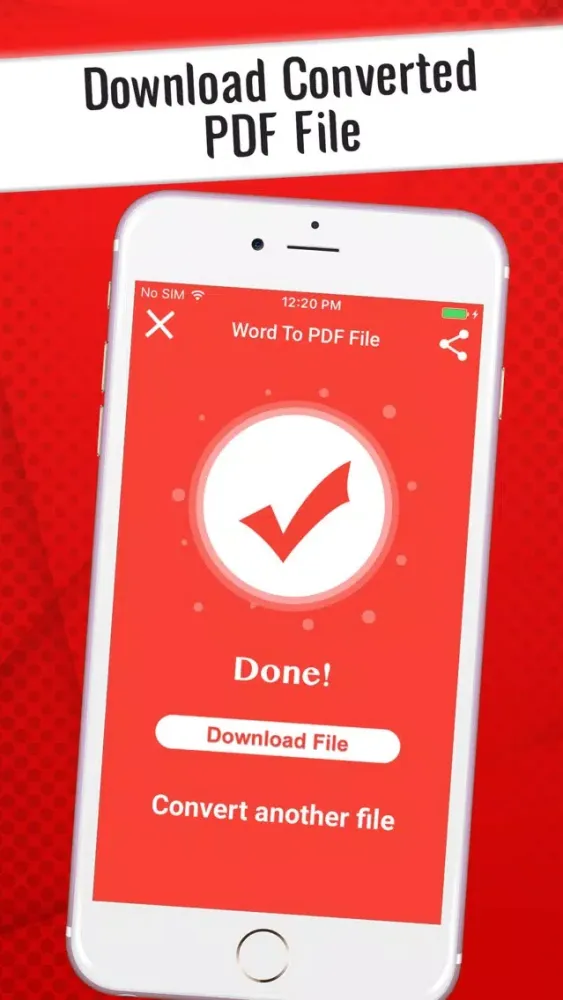Tangkapan layar Fast Word Doc to PDF Converter
