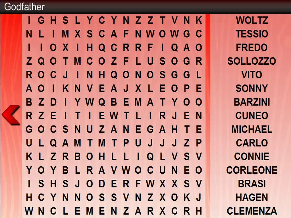 Word Search ShowTime (TV, Movie, Animation) iPad  Screenshots