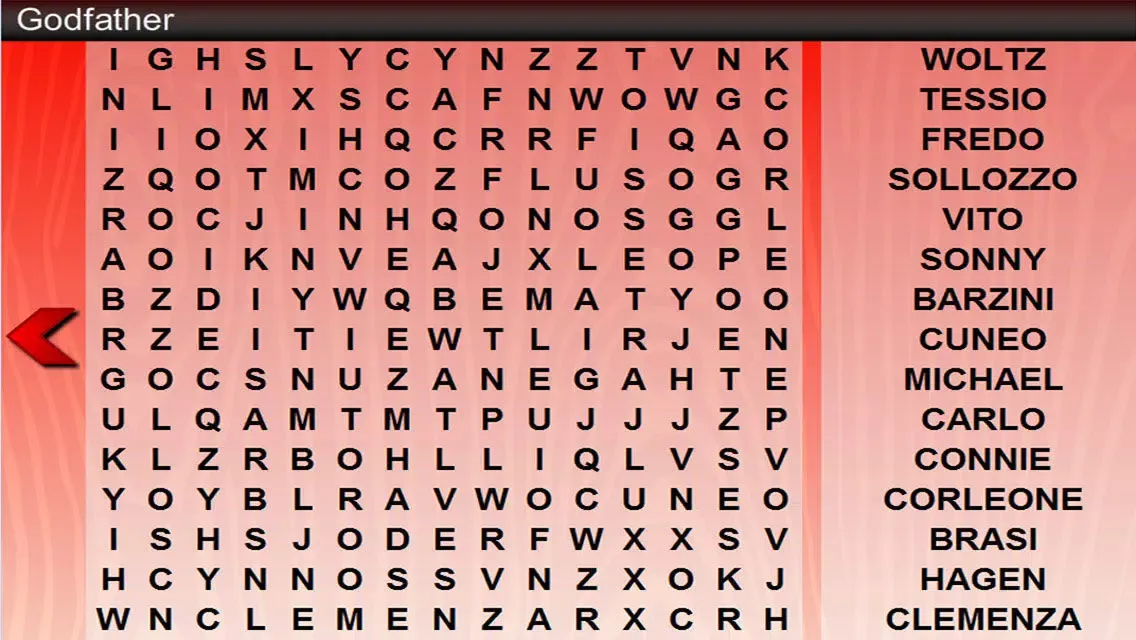 Word Search ShowTime (TV, Movie, Animation) Screenshots