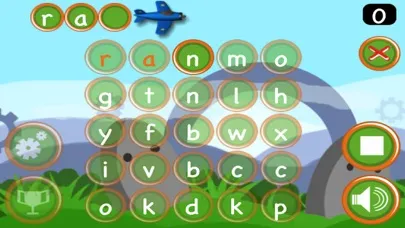 Captures d'écran de Words Flight