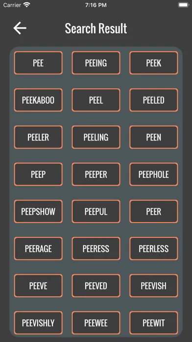 Word Finder - Word Answer应用截图