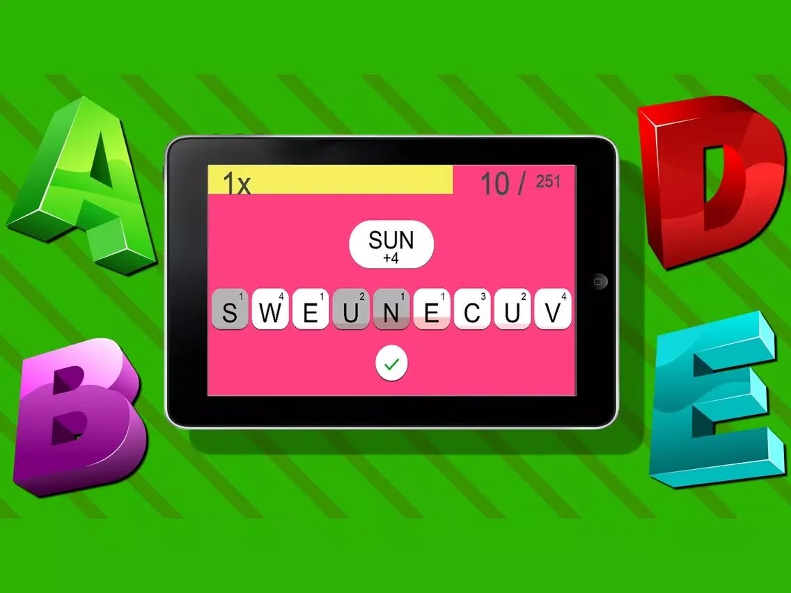 WordPlay Flat iPad  سکرین شاٹس