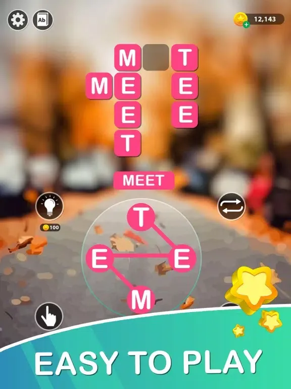 Capturas de tela do Word Link Classic Puzzle iPad 