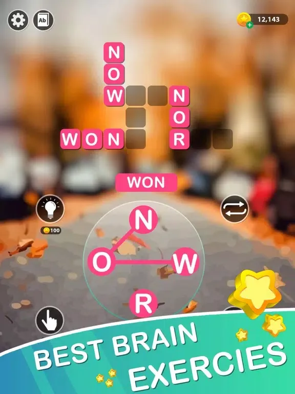 Capturas de tela do Word Link Classic Puzzle iPad 