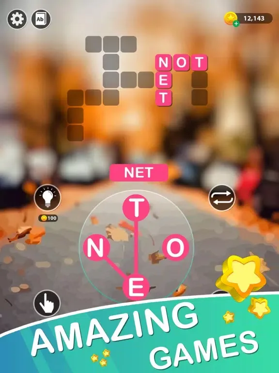 Capturas de tela do Word Link Classic Puzzle iPad 