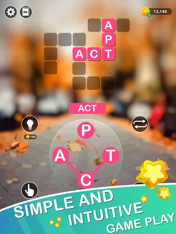 Capturas de tela do Word Link Classic Puzzle iPad 