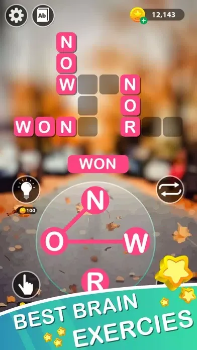 Capturas de tela do Word Link Classic Puzzle
