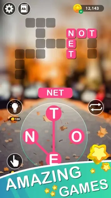 Capturas de tela do Word Link Classic Puzzle