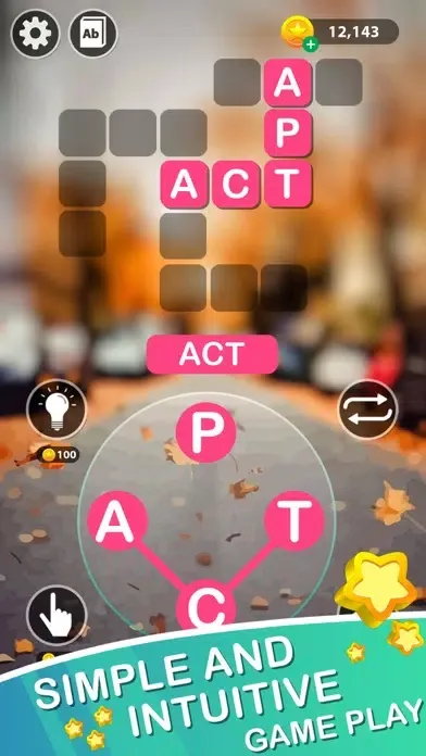 Capturas de tela do Word Link Classic Puzzle