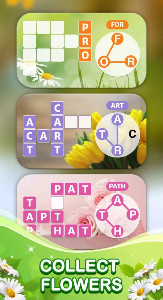 Tangkapan layar Word Go: Word Link Puzzle