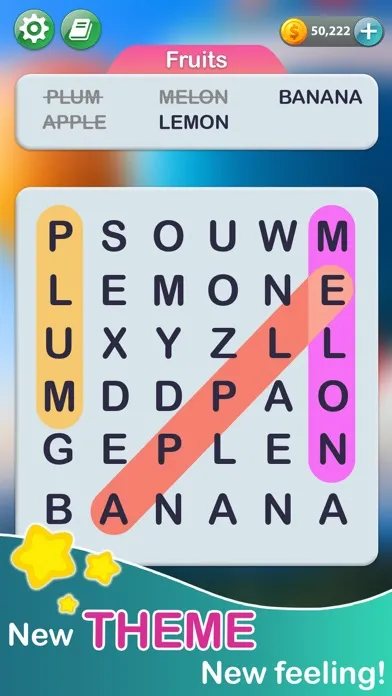 Capturas de tela do Word Search Puzzle-Word Hidden