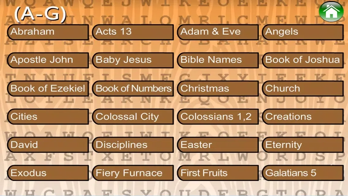 Скриншоты Word Search (Bible)