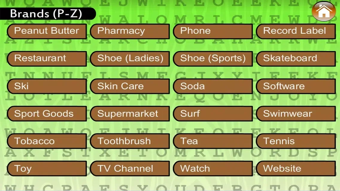 Capturas de pantalla de World Search Brands