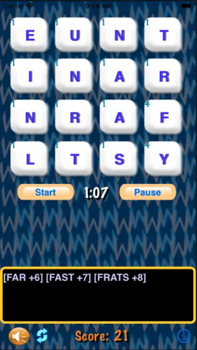 Word Waggle سکرین شاٹس