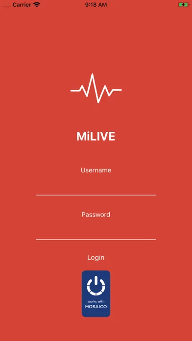 ภาพหน้าจอของ Mi-LIVE