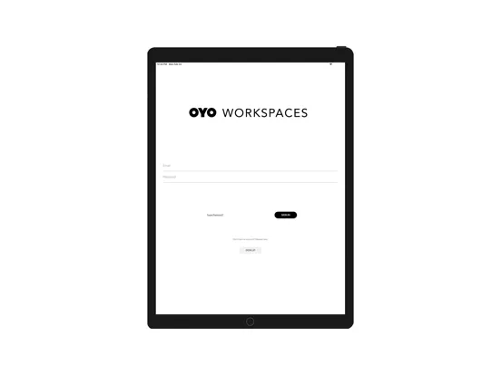Ảnh chụp màn hình của OYO Workspaces iPad 