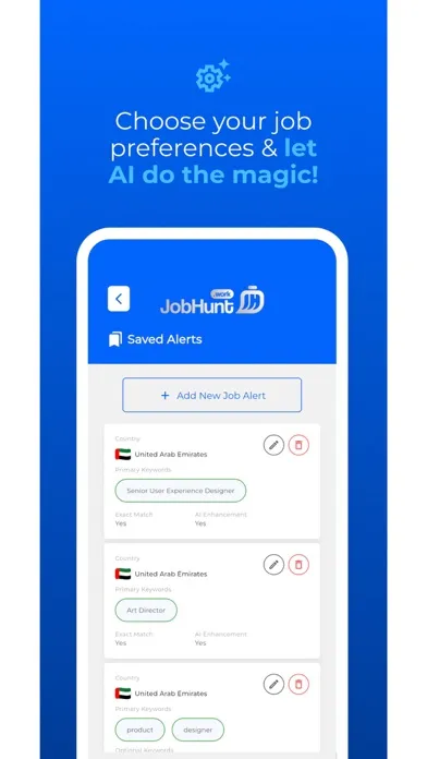 JobHunt - Search & Apply by AI Ekran Görüntüleri