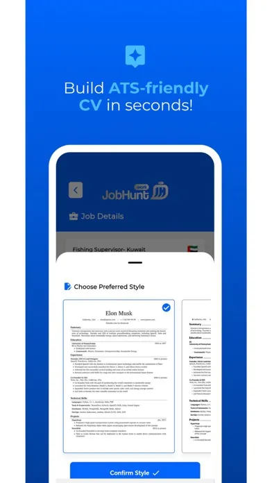 JobHunt - Search & Apply by AI Ekran Görüntüleri