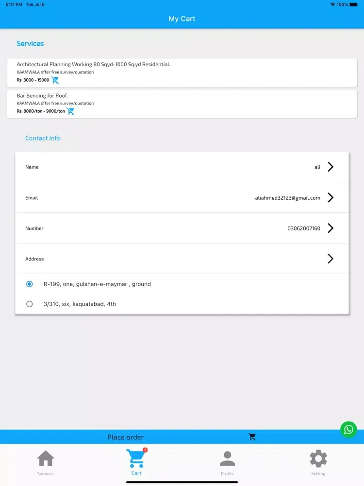 KAAM WALA iPad  Screenshots
