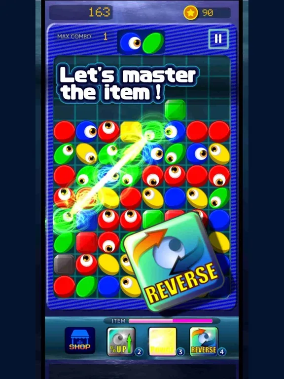 Ảnh chụp màn hình của Eye Contact Puzzle iPad 