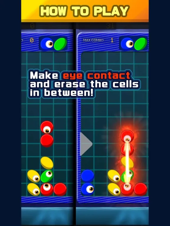 Ảnh chụp màn hình của Eye Contact Puzzle iPad 