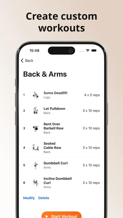 Capturas de pantalla de Track Your Workouts - YourWay