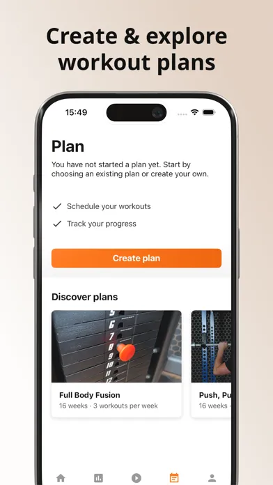 Capturas de pantalla de Track Your Workouts - YourWay