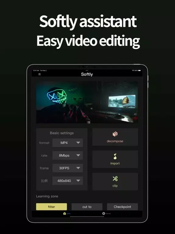 Softly Assistant iPad 应用截图