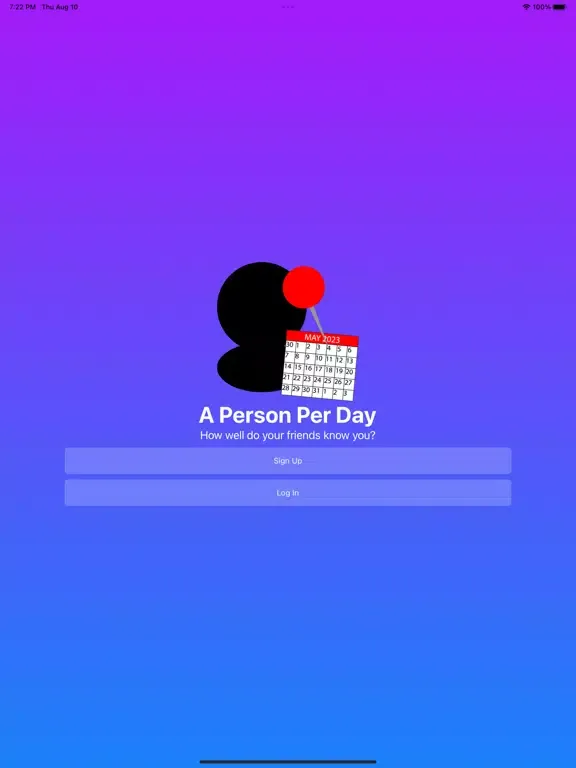 تصاویر APersonPerDay iPad 