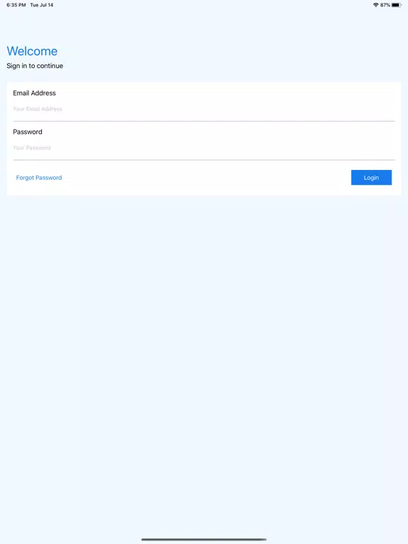 Zrzuty ekranu Waybill.work iPad 