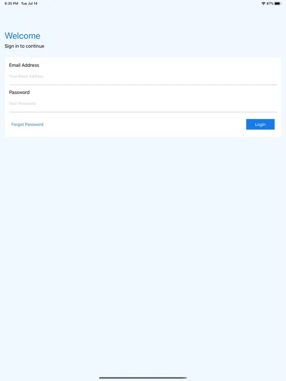 Waybill.work iPad  スクリーンショット