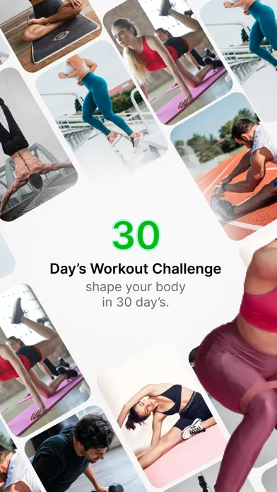 28 days Excercise challenge スクリーンショット