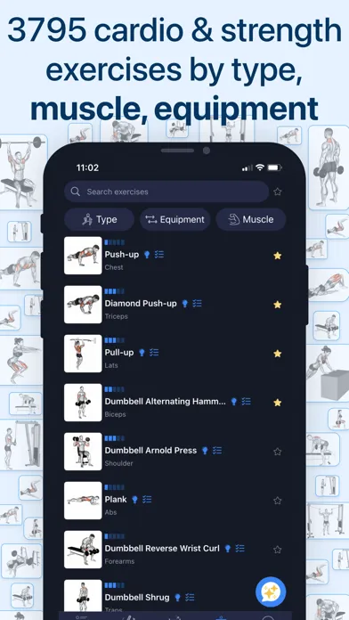 Zrzuty ekranu Workout AI: Gym & Home Planner
