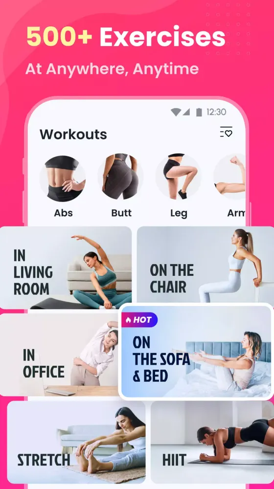 Captures d'écran de Easyfit: Easy Fitness App