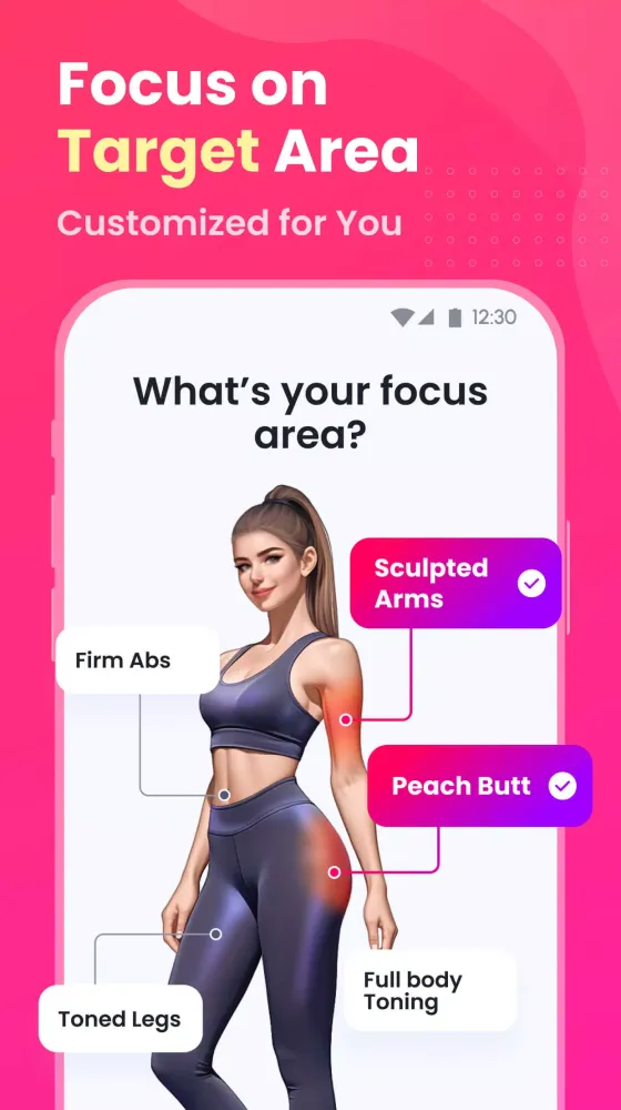 Captures d'écran de Easyfit: Easy Fitness App