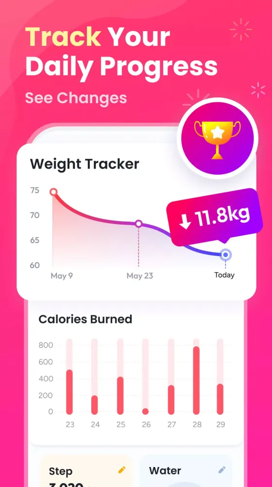 Captures d'écran de Easyfit: Easy Fitness App